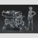 Ghost in the Shell PLAMAX minimum factory Plastic Model Kit Motoko Kusanagi mit Fuchikoma: Thermoptic Camouflage Ver. 8 cm