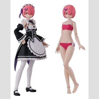 Re:ZERO -Starting Life in Another World- Kadokawa Plastic Model Series Plastic Model Kit Ram DX Ver. 16 cm