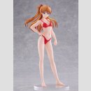 Rebuild of Evangelion Pop Up Parade Beach Queens Asuka Shikinami Langley (Bikini Style) L Size 23 cm