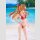 Rebuild of Evangelion Pop Up Parade Beach Queens Asuka Shikinami Langley (Bikini Style) L Size 23 cm