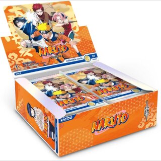 KAYOU COLLECTIBLE CARDS Series 01 NARUTO BOOSTER DISPLAY Earth Scroll