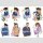 DETECTIVE CONAN Trading Cut Stickers