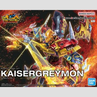 BANDAI FIGURE-RISE STANDARD AMPLIFIED PLASTIC MODEL KIT Digimon Frontier KAISER GREYMON