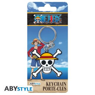ABYSTYLE SCHLÜSSELANHÄNGER One Piece TOTENKOPF