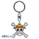ABYSTYLE SCHLÜSSELANHÄNGER One Piece TOTENKOPF