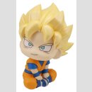 Dragon Ball DAIMA Look Up PVC Figur Super Saiyan Son Goku (mini) 11 cm