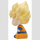 Dragon Ball DAIMA Look Up PVC Figur Super Saiyan Son Goku (mini) 11 cm