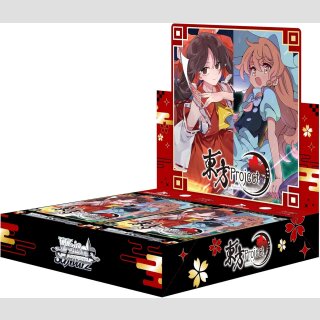 WEISS SCHWARZ Trading Card Game TOUHOU PROJECT ★Black And White Lotus Land★ Booster Display [JP]