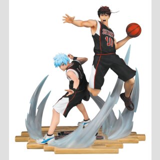 Kurokos Basket Resin Statue 1/6 Tetsuya Kuroko & Taiga Kagami Black Jersey Edition 41 cm