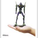 Evangelion Metallic Nano Plastic Model Kit Unit 01 17 cm