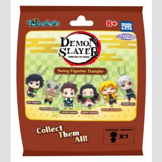 DEMON SLAYER: KIMETSU NO YAIBA Twinchees Swing Figure Dangler