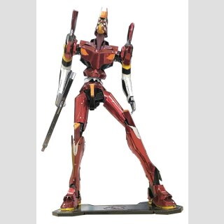 Evangelion Metallic Nano Plastic Model Kit Unit 02 17 cm