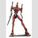 Evangelion Metallic Nano Plastic Model Kit Unit 02 17 cm