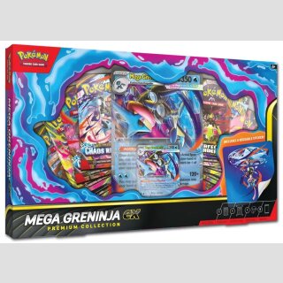 POKEMON Premium Collection MEGA GRENINJA ex -EN- ★MAX 2 STK. PRO KUNDE★