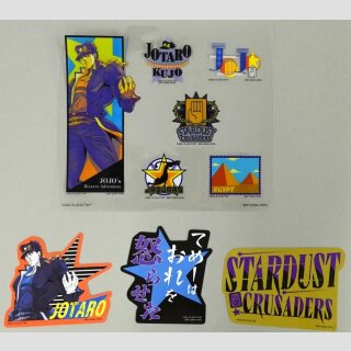 JOJOs BIZARRE ADVENTURE The Gathering of Stars Ichiban Kuji Stickers STARDUST CURSADERS