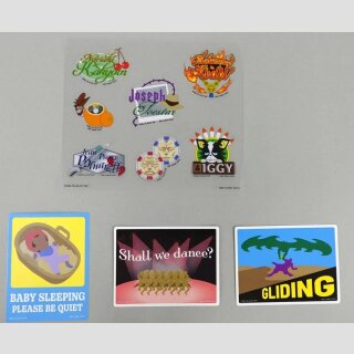 JOJOs BIZARRE ADVENTURE The Gathering of Stars Ichiban Kuji Stickers STARDUST CURSADERS ver.2