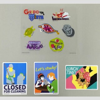 JOJOs BIZARRE ADVENTURE The Gathering of Stars Ichiban Kuji Stickers GOLDEN WIND ver.2