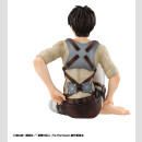 Attack on Titan G.E.M. Series PVC Figur Eren Yeager Palm Size 10 cm