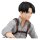 Attack on Titan G.E.M. Series PVC Figur Squad Captain Levi Palm Size 9 cm