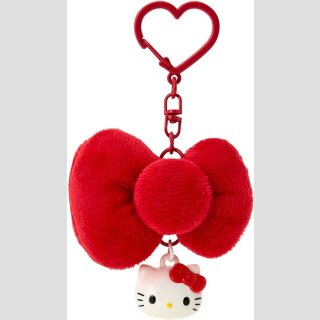 SANRIO CHARACTERS Ribbon Anhänger (I Love Hello Kitty) ★Red★White★Ver.
