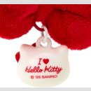 SANRIO CHARACTERS Ribbon Anhänger (I Love Hello Kitty) ★Red★White★Ver.