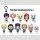 FAIRY TAIL Figural Bag Clip Anhänger