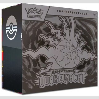 POKEMON TOP-TRAINER-BOX Mega-Entwicklung DUNKELNACHT -DE- ★MAX 2 STK PRO KUNDE★