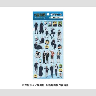 JUJUTSU KAISEN Anime 5th Anniversary Clear Sticker (Kaitama/Tamaori) 1