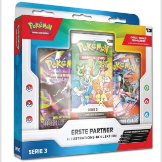 POKEMON Illustrations-Kollektion ERSTE PARTNER ★SERIE 3★ [DE]