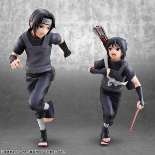 Naruto Shippuden G.E.M. Series PVC Figuren 2er-Pack Itachi Uchiha & Sasuke (Repeat)  ★★★Jeeg Best Price 23.09.2026★★★