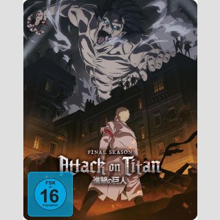 ATTACK ON TITAN Final Season Steelbook Gesamtausgabe [Blu Ray]