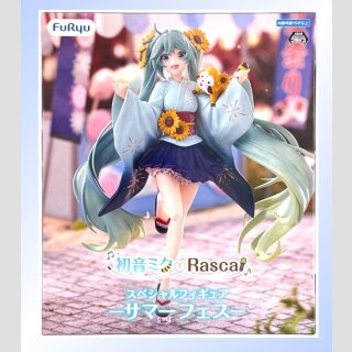 FURYU FIGURE Vocaloid HATSUNE MIKU x RASCAL