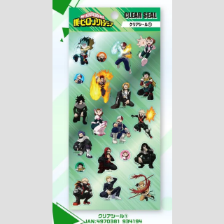 MY HERO ACADEMIA Clear Stickers ver.1
