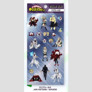 MY HERO ACADEMIA Clear Stickers ver.2