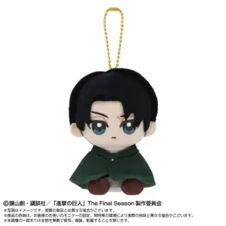 ATTACK ON TITAN  Chibi Plüsch Anhänger LEVI
