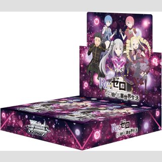 WEISS SCHWARZ Trading Card Game RE:ZERO Starting Life in Another World | Re：ゼロから始める異世界生活 第三章 Booster Display [JP]