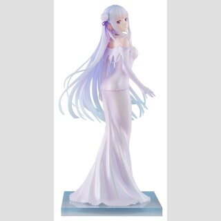 Re:ZERO -Starting Life in Another World- PVC Figur 1/7 Emilia Wedding dress Ver. 24 cm ★★★Jeeg Best Price 01.10.2026★★★