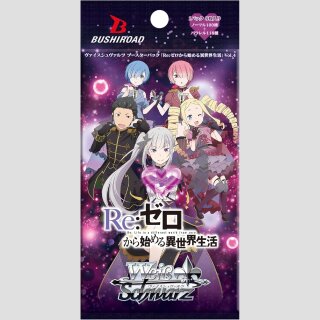 WEISS SCHWARZ Trading Card Game RE:ZERO Starting Life in Another World | Re：ゼロから始める異世界生活 第三章 Booster Pack [JP]