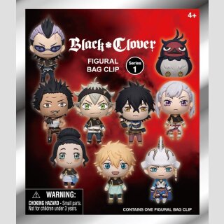 BLACK CLOVER Figural Bag Clip Anhänger