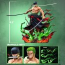 One Piece Legendary Straw Hat Crew Series Statue Roronoa Zoro (Premium Version) 34 cm (ca. 6 Kg)