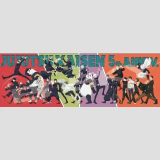 JUJUTSU KAISEN Anime 5th Anniversary PUZZLE (950 Teile)