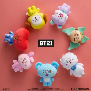 BT21 Fuwa Fuwa Mascot Plüsch Anhänger Blind Box