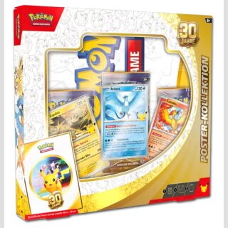 POKEMON 30 JAHRE POSTER-KOLLEKTION [DE] ～MAX 2 STK. PRO KUNDE～