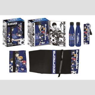 BLUE LOCK Geschenkset ～Stahlflasche, Sticker, Buchumschlag～