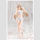 Sousaishojoteien Plastic Model Kit 1/10 Animal Ears Emulator Swim Style 17 cm