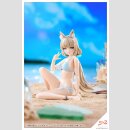 Sousaishojoteien Plastic Model Kit 1/10 Animal Ears Emulator Swim Style 17 cm