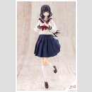 Sousaishojoteien Plastic Model Kit 1/10 Kiru Pla Kuon Yakushiji Touou High School Uniform 16 cm
