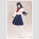 Sousaishojoteien Plastic Model Kit 1/10 Kiru Pla Kuon Yakushiji Touou High School Uniform 16 cm