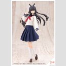 Sousaishojoteien Plastic Model Kit 1/10 Kiru Pla Kuon Yakushiji Touou High School Uniform 16 cm