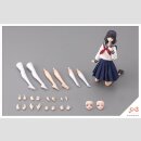 Sousaishojoteien Plastic Model Kit 1/10 Kiru Pla Kuon Yakushiji Touou High School Uniform 16 cm
